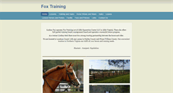 Desktop Screenshot of lindsayfoxtraining.com